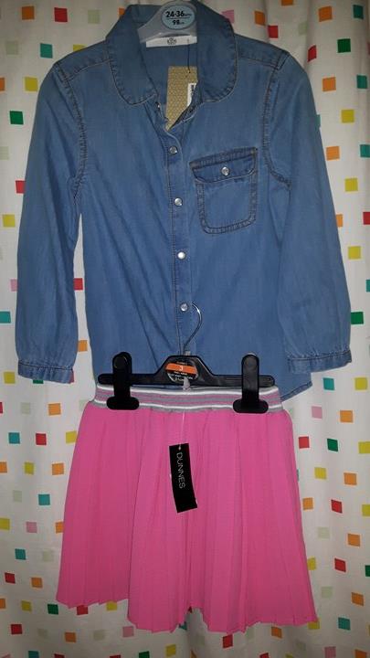 dunnes skirt a and marks shirt one to use