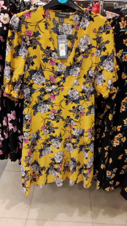 16th penneys mustard dress