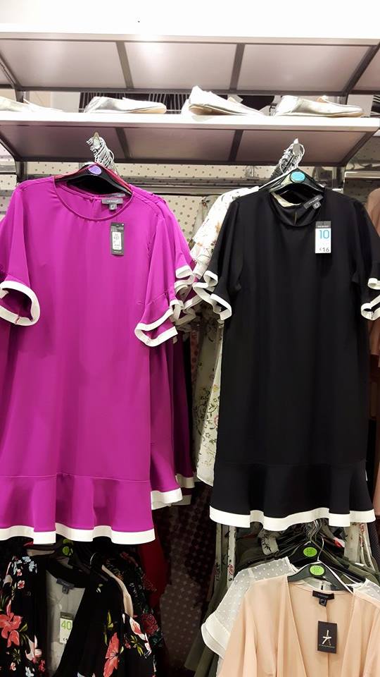 p black and pink dresses
