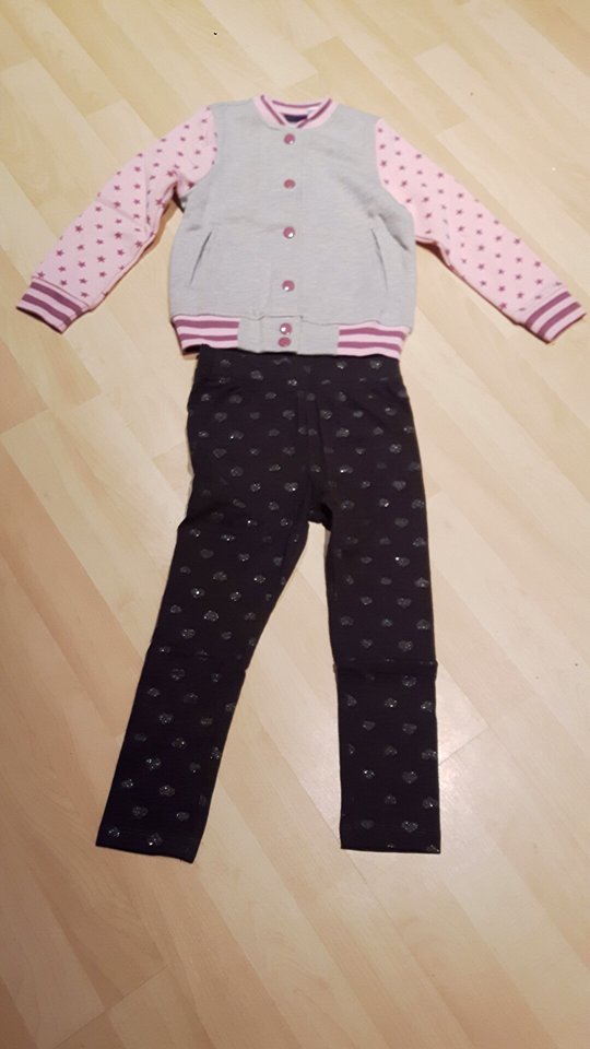 25th lidl girls jacket and leggings