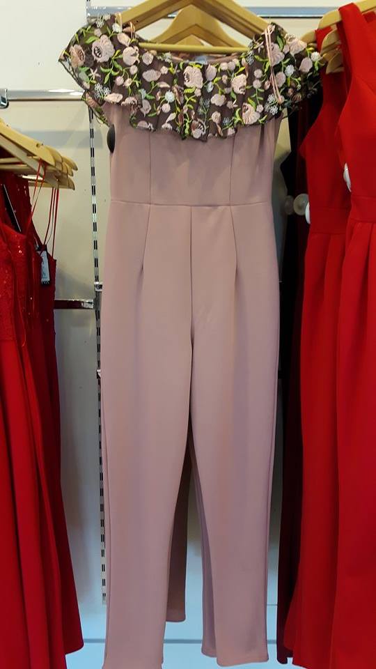 28th born purple frill jumpsuit