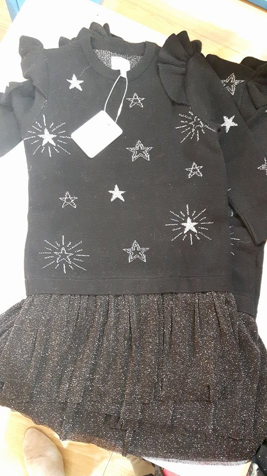 outfit girls black star