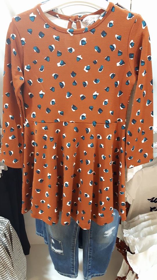 outfit girls leopard