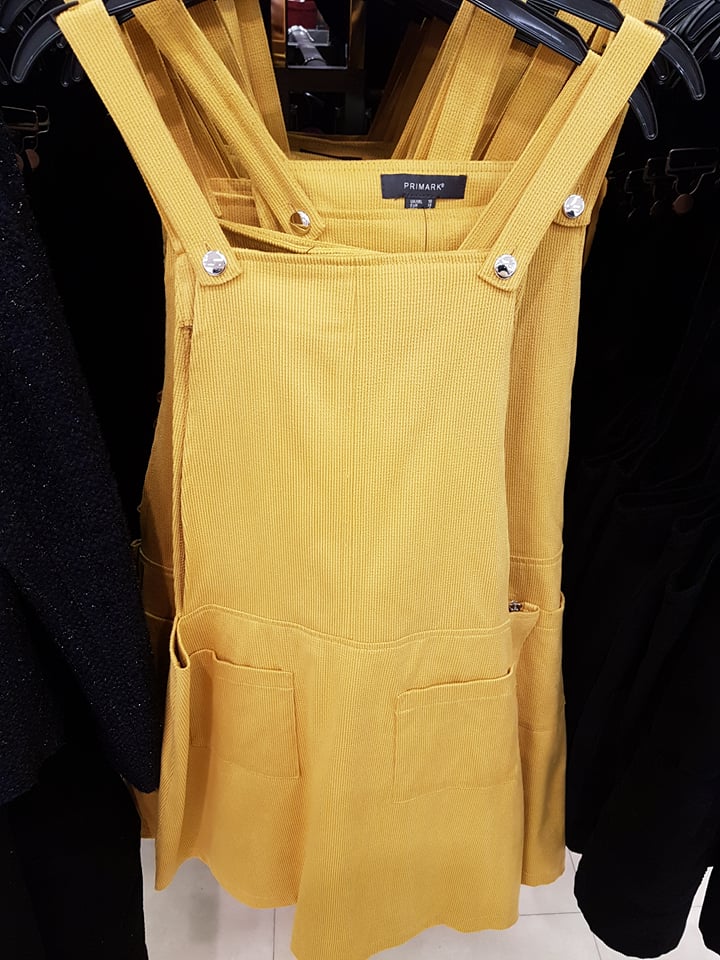 yellow pinafore