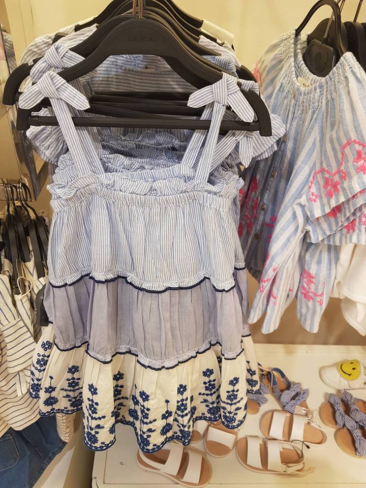 blue dress and gypsy